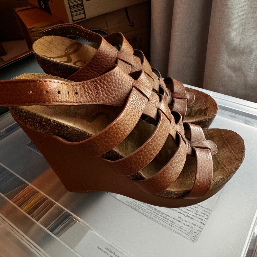 Sam Edelman Strapped wedges